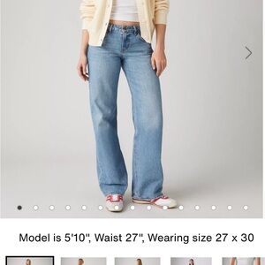 Levi’s Low loose jeans